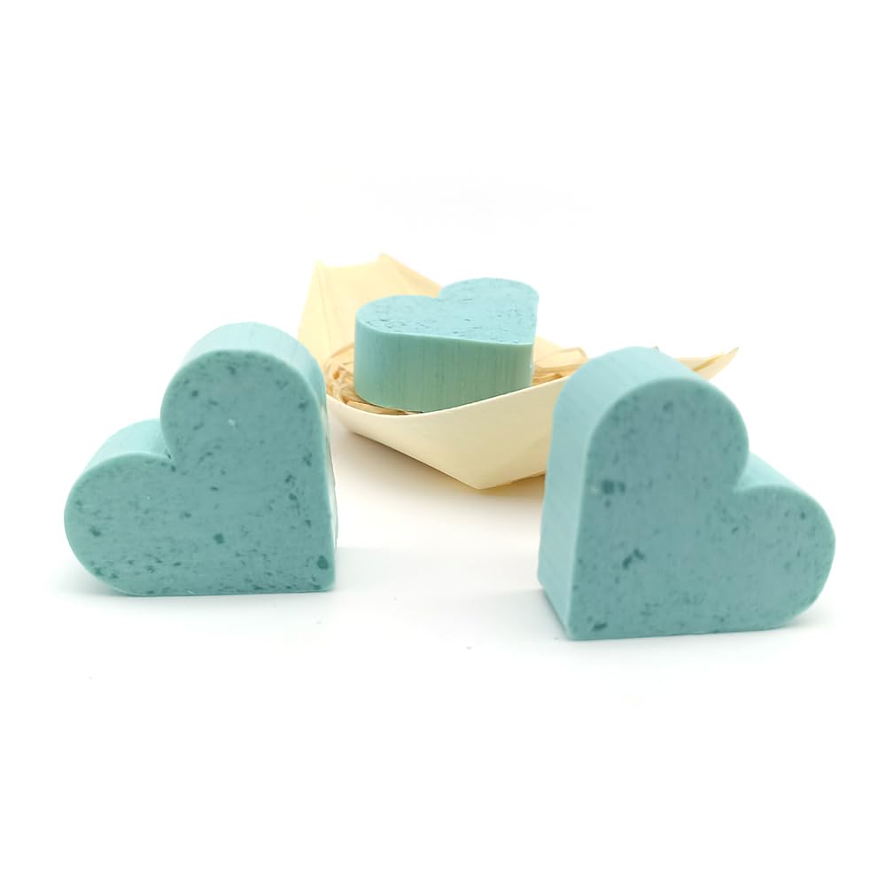 12 Jabones Aromáticos Con Forma De Corazón - Detalle Para Invitados De Eventos. Jabón Glicerina Aroma Flor De Loto_4