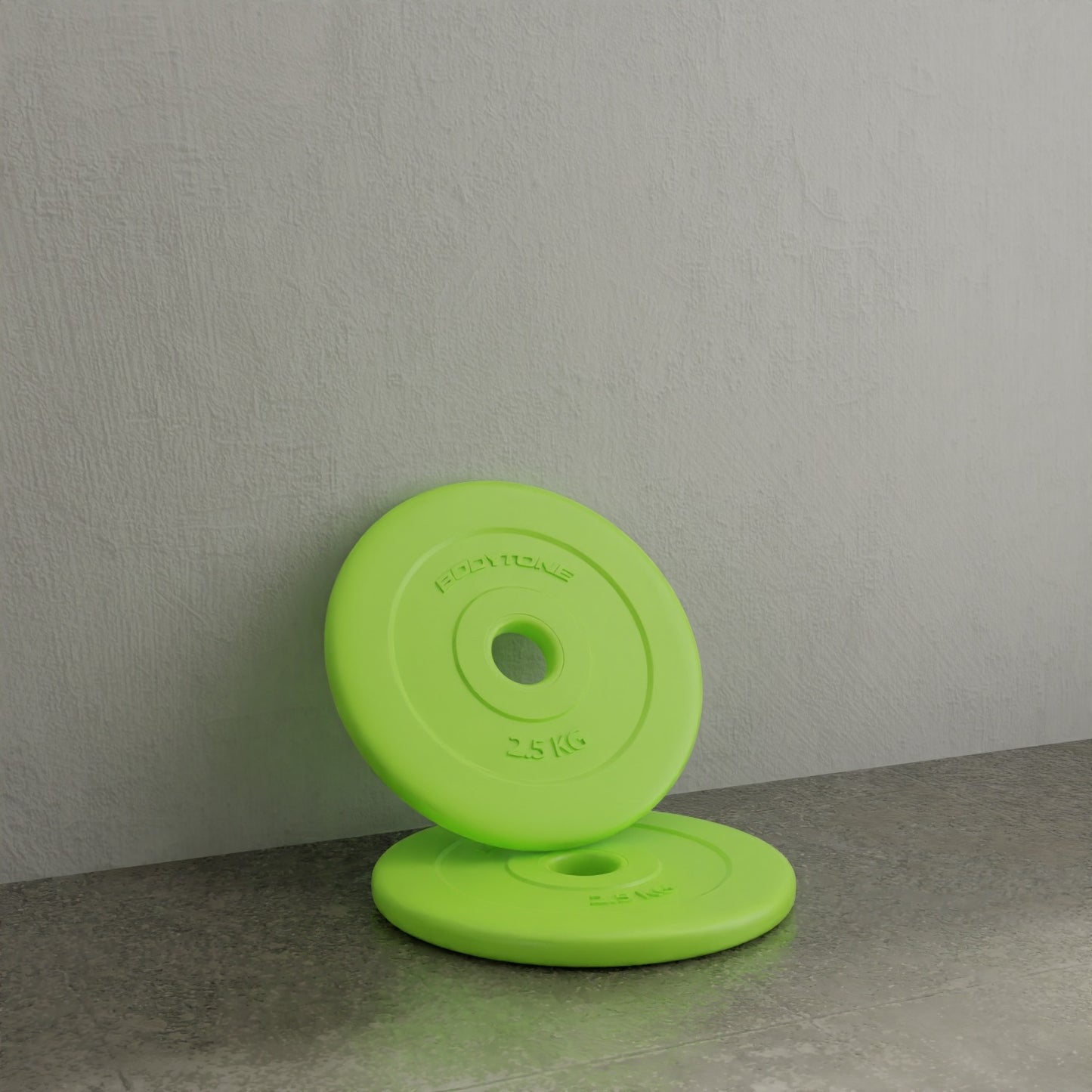 Discos de pesas 2,5 kg ø28mm Bodytone 4 uds