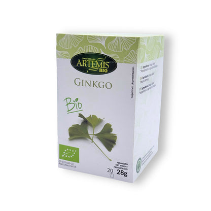 Infusión Ginkgo Biloba ECO Artemis BIO 20 bolsitas 28g