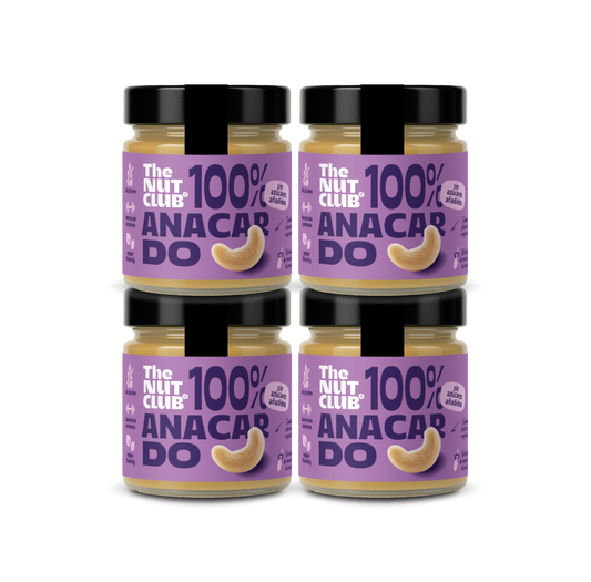 Pack crema 100% de anacardo 4 uds The Nut Club 720g_0