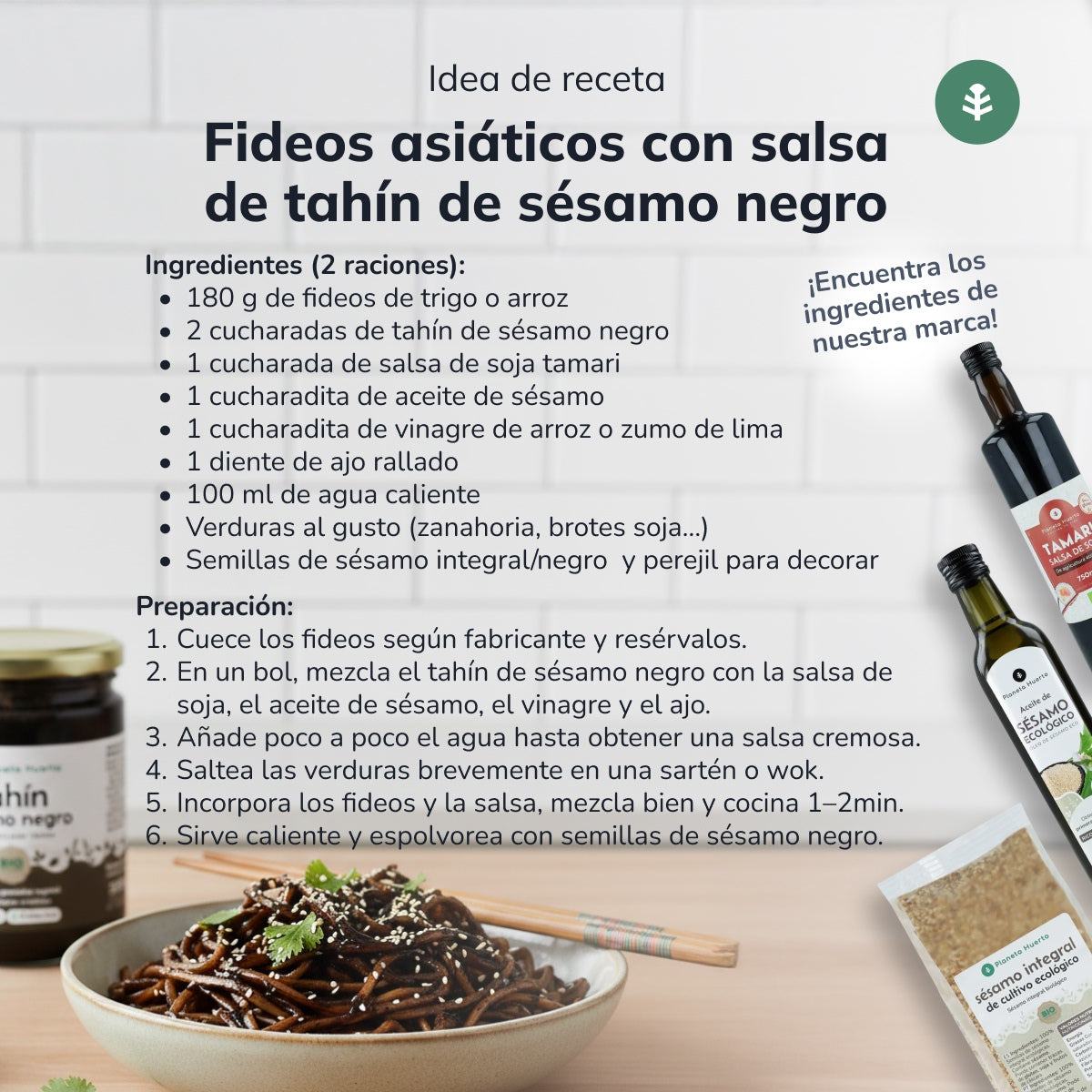 Pack 9x Tahín Sésamo Negro ECO Planeta Huerto 350 g