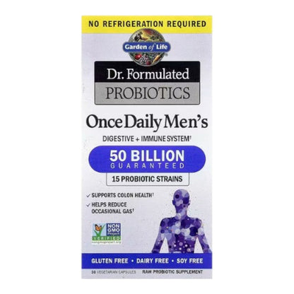 Dr. Formulated Probiotics Once Daily Men's 30 Caps_0