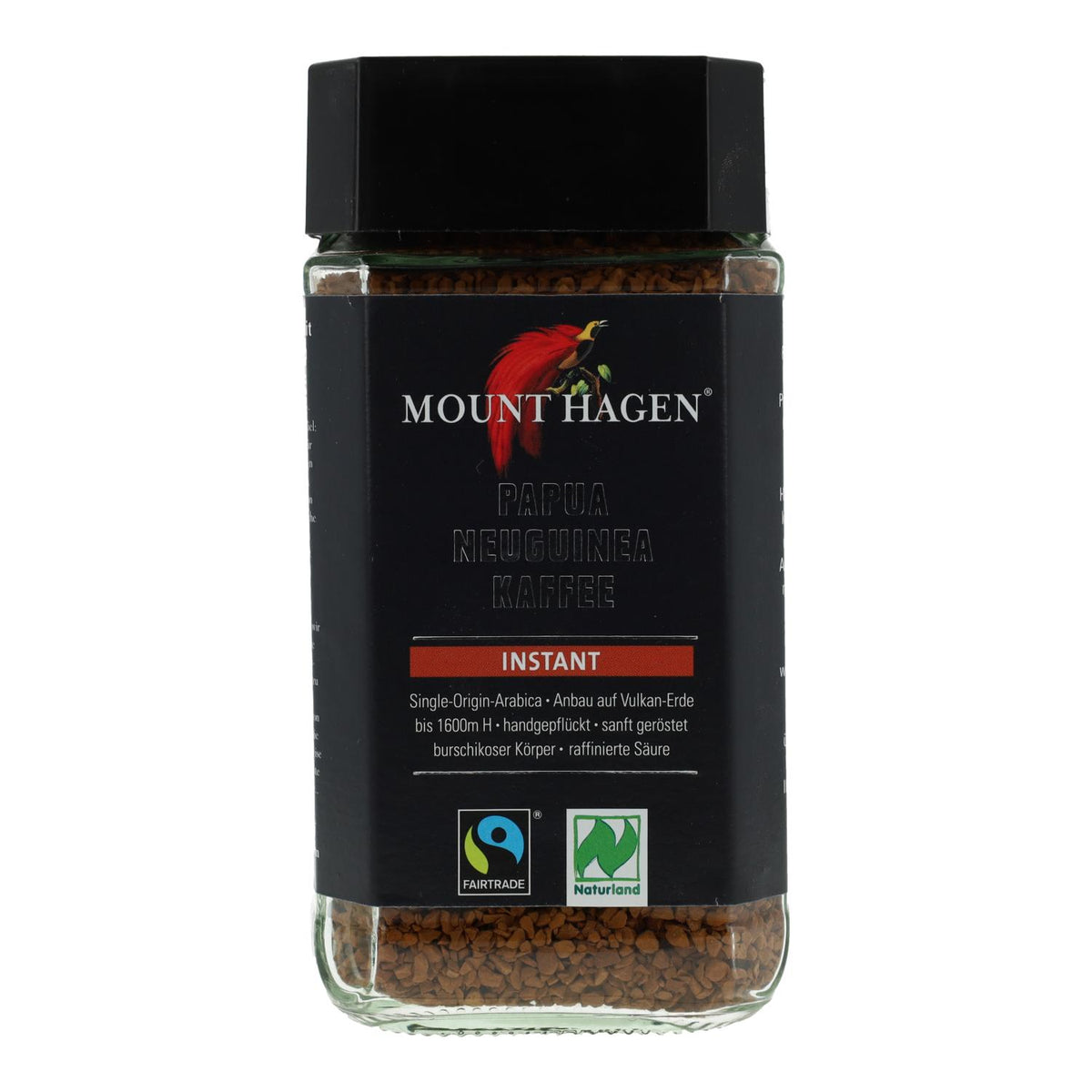 Café Comercio Justo Liofilizado Arabica BIO Mount Hagen 100g