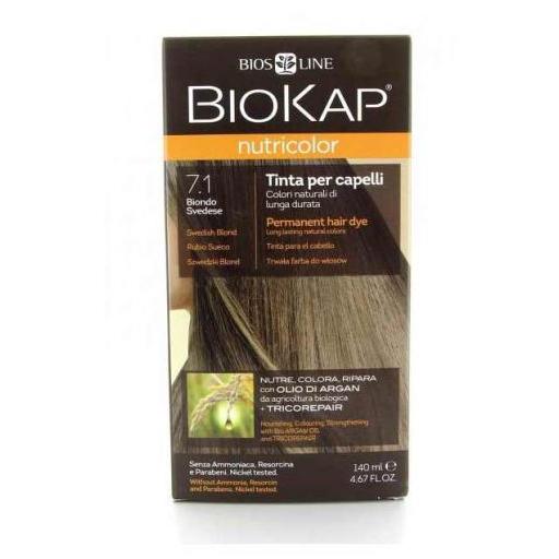 Tinte Rubio Sueco Dye 7.1 Biokap 140 ml