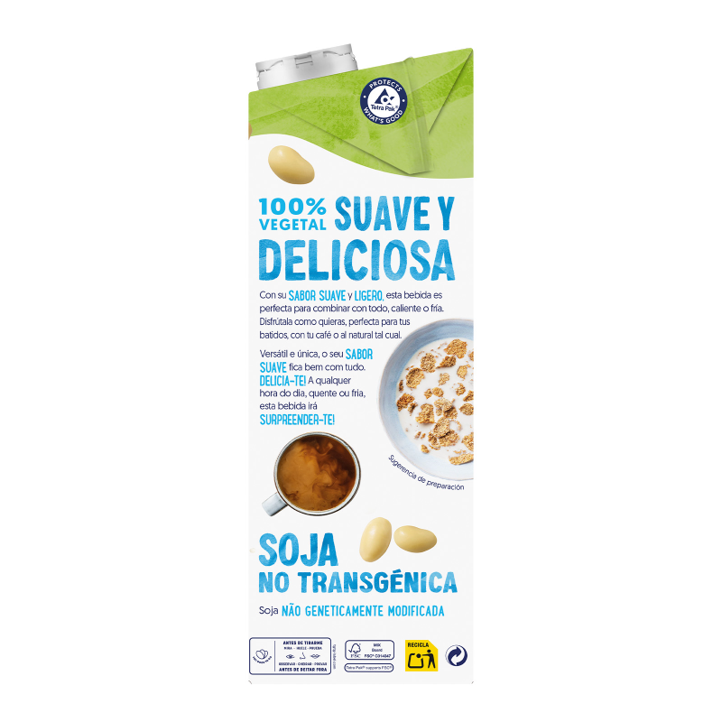 Bebida de Soja Ligera Alpro 1 Litro