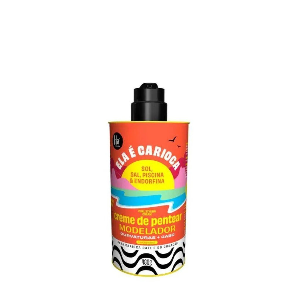 Crema Moldeadora De Peinar Rizado Ela É Carioca Lola Cosmetics 500ml_0