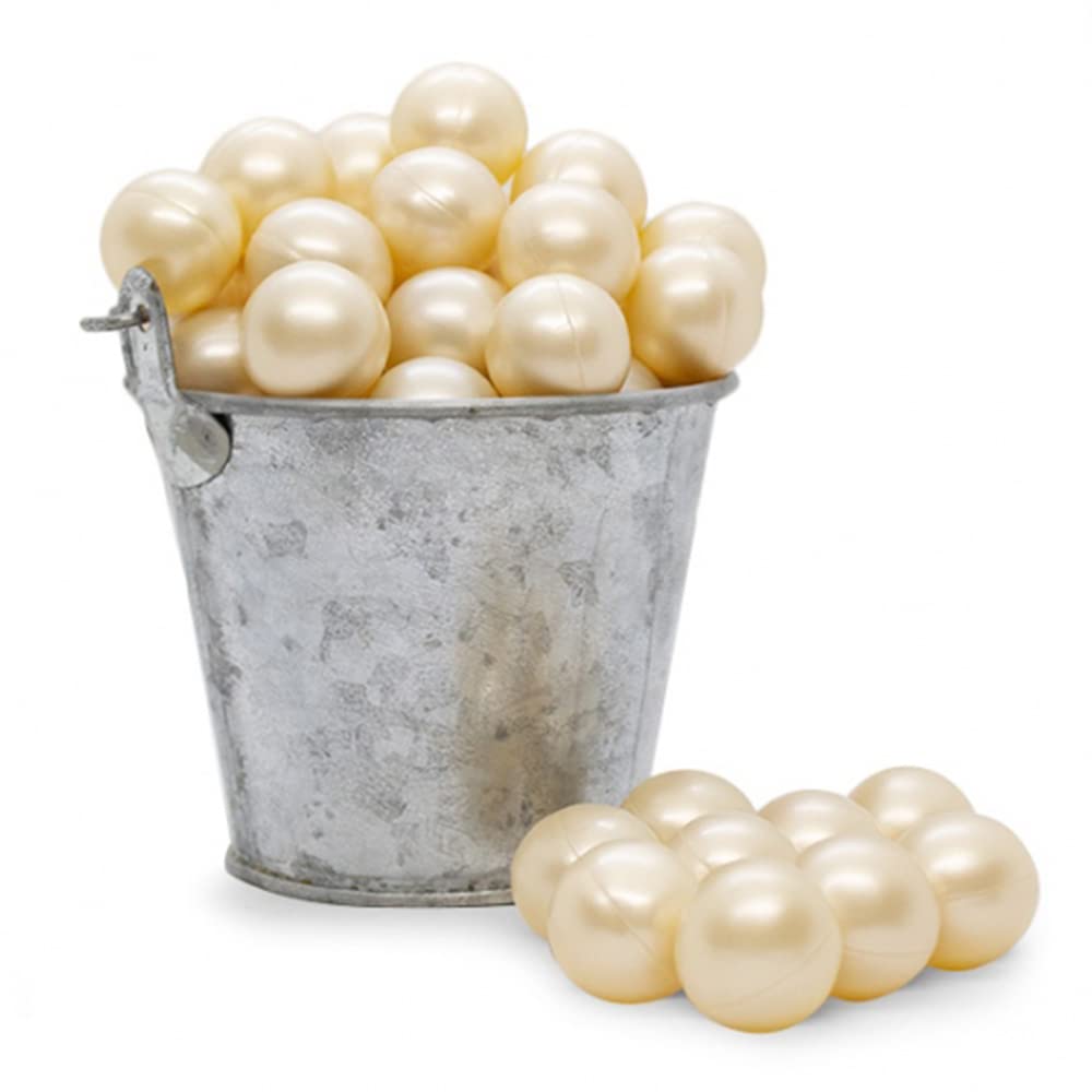 Caja 40 Perlas De Baño Con Aroma A Coco - Con Aceite De Soja - Hidratante Y Aromática - Forma Bola_4