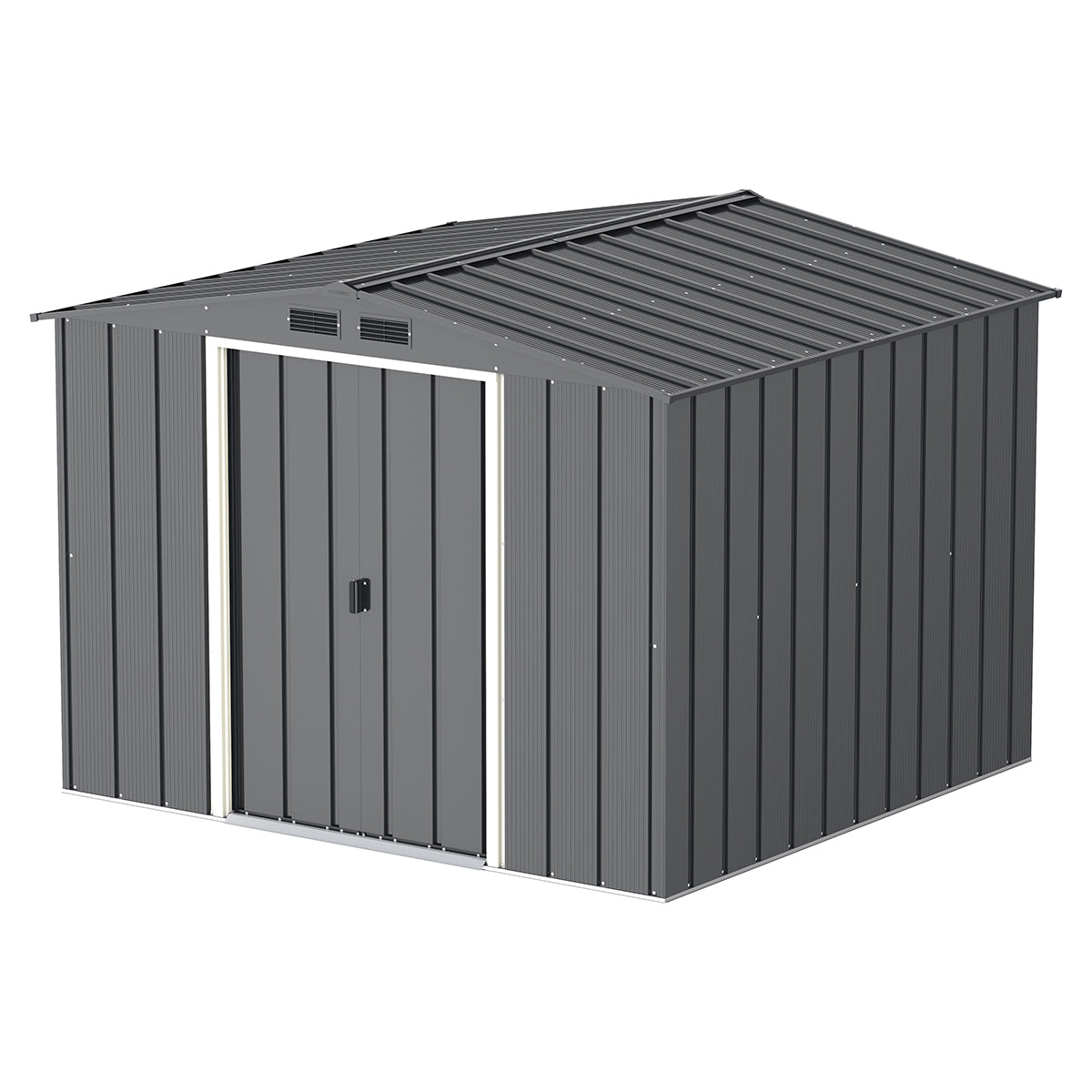 Duramax - Caseta Jardín - Top Venus 6x4 - Metal - Color Imitación Madera_0