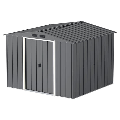 Duramax - Caseta Jardín - Top Venus 6x4 - Metal - Color Imitación Madera_0