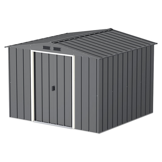 Duramax - Caseta Jardín - Top Venus 6x4 - Metal - Color Imitación Madera_0