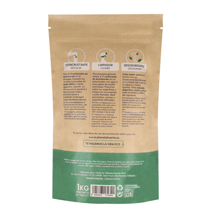 Bicarbonato sódico Planeta Huerto 1 Kg