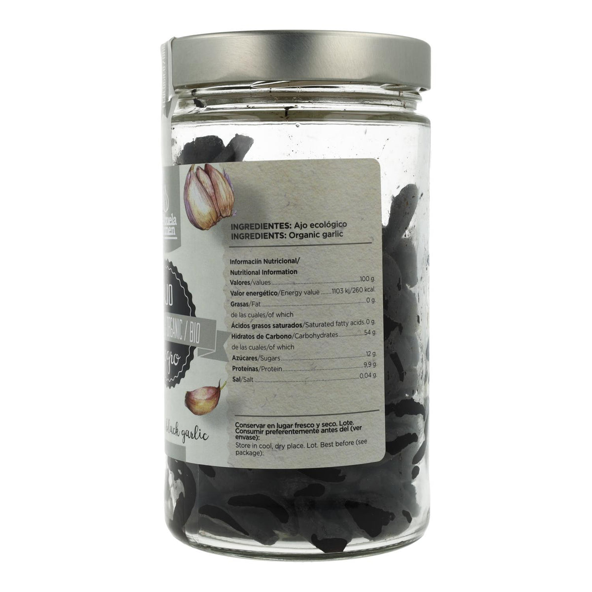 Ajo Negro tarrina de cristal La Abuela Carmen 400gr