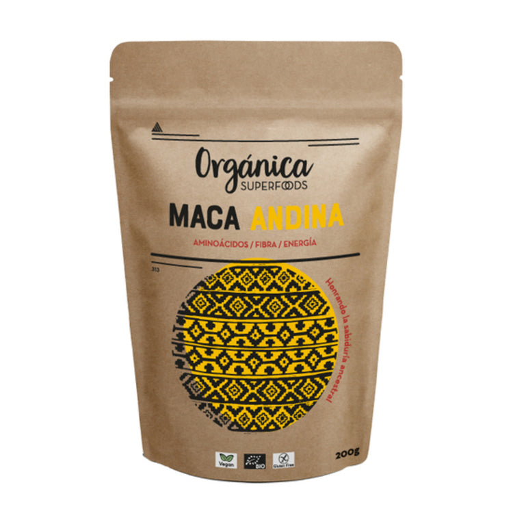 Maca Andina Bio Raw De Perú 1kg - Orgánica Superfoods_0