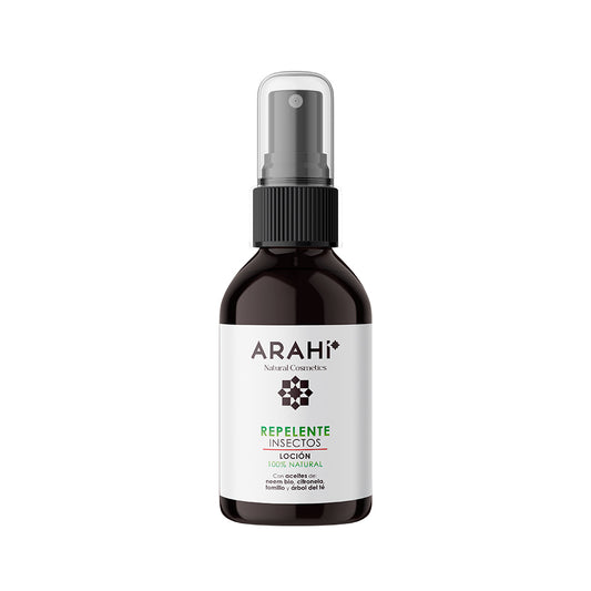 Loción Repelente Natural De Insectos Con Aceites Esenciales | Protección Suave Para Piel 100ml | Arahí Natural Cosmetics_0