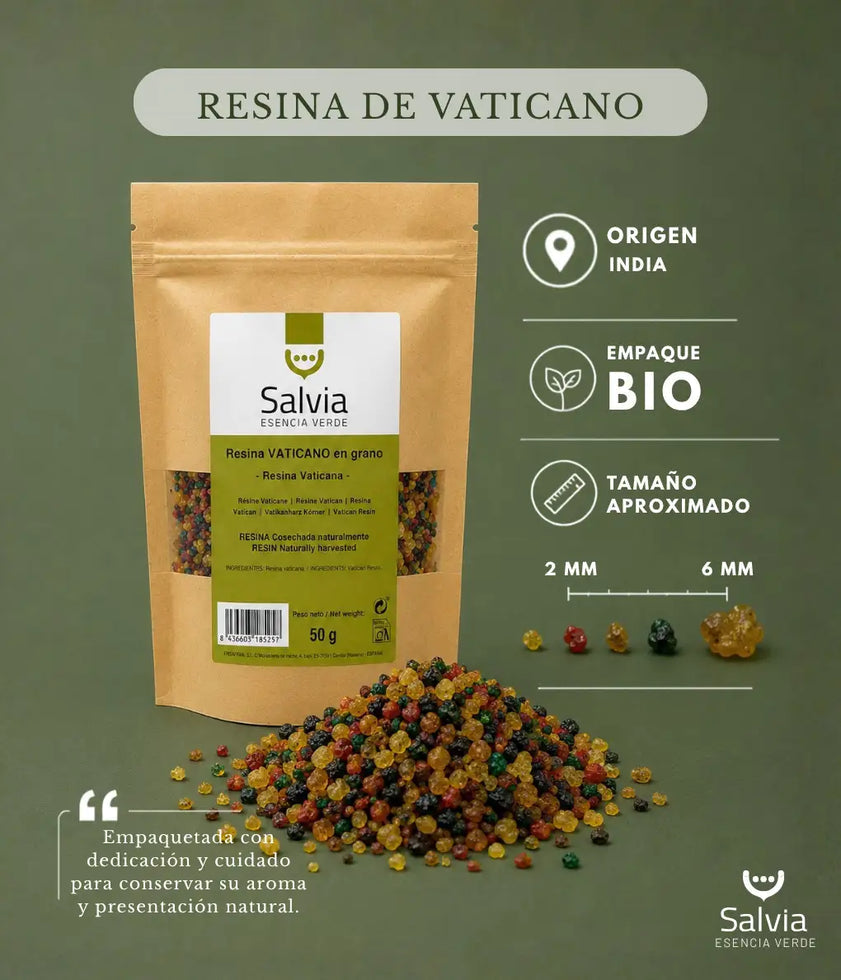 Salvia - Resina Vaticano En Grano, Granel | 100g_1