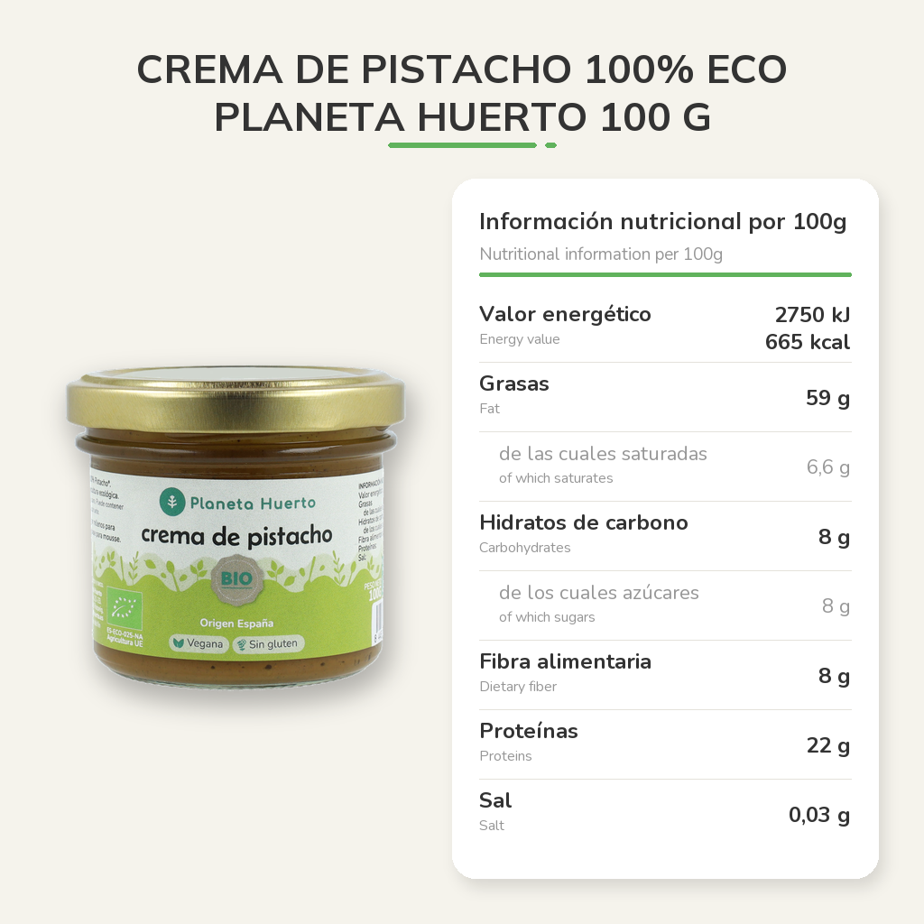Información nutricional
