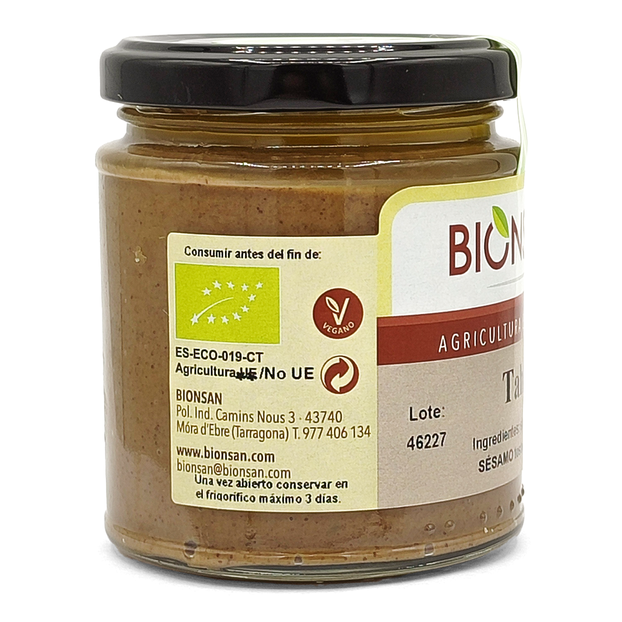 Tahín Integral Eco Bionsan 250g_2