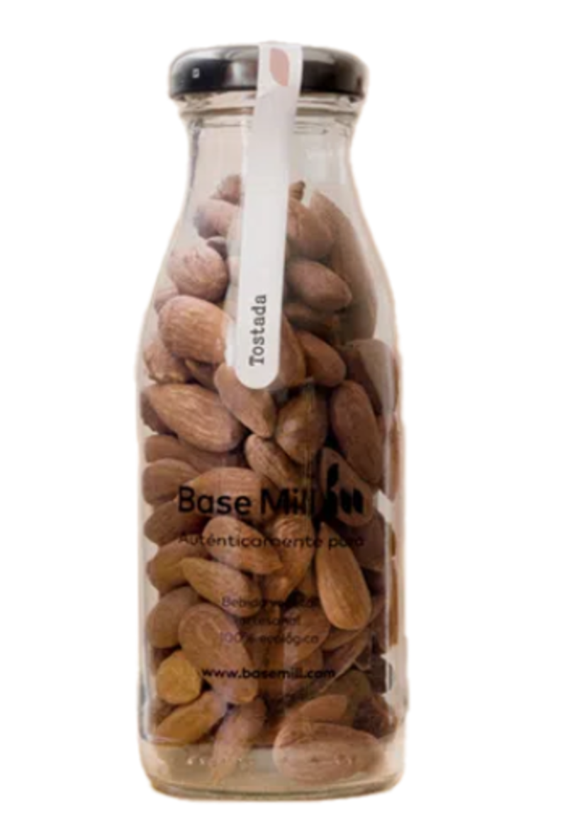 Pack Almendra Tostada Con Piel Eco (4 Botellas 145g)._1