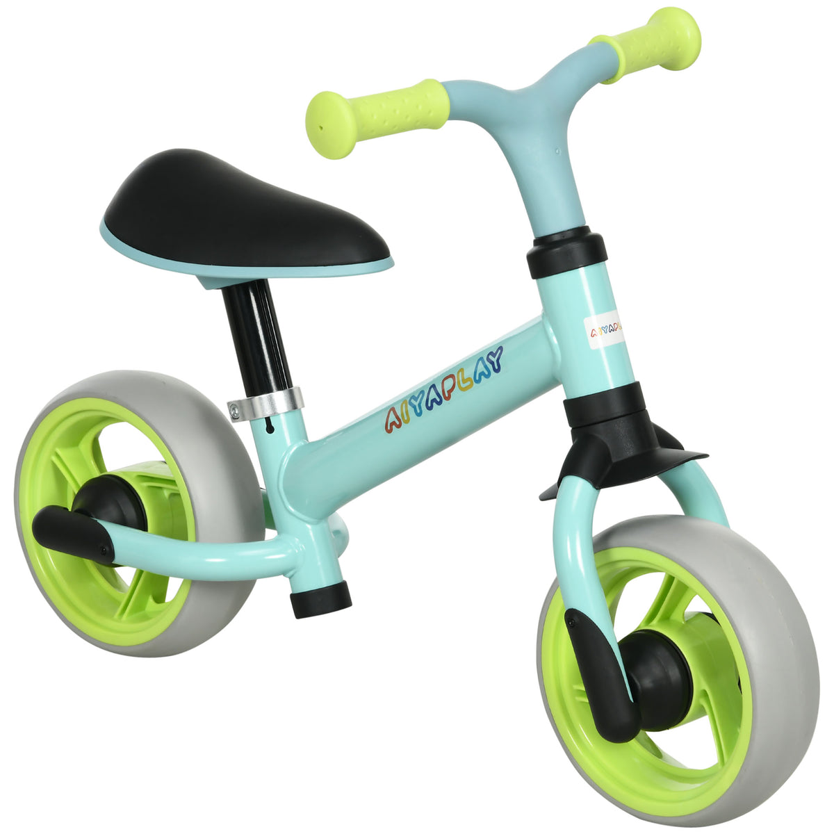 Aiyaplay Bicicleta Sin Pedales Para Niños De 18-48 Meses 66,5x34x47 Cm Verde_0