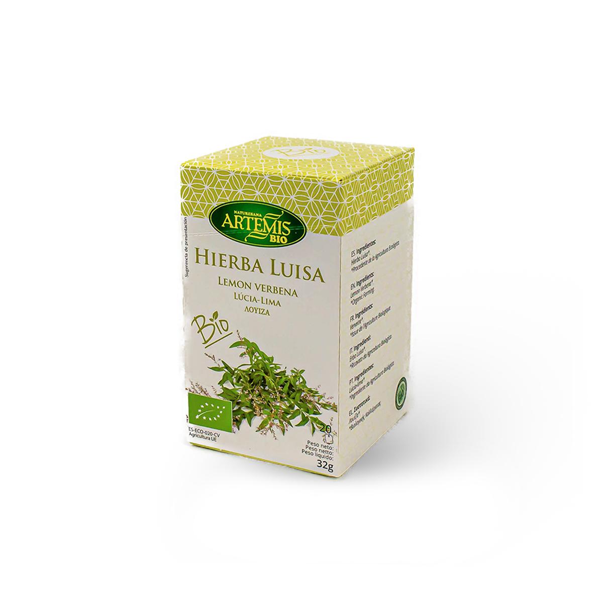 Hierba Luisa para Infusión Artemis Bio 20 bolsitas