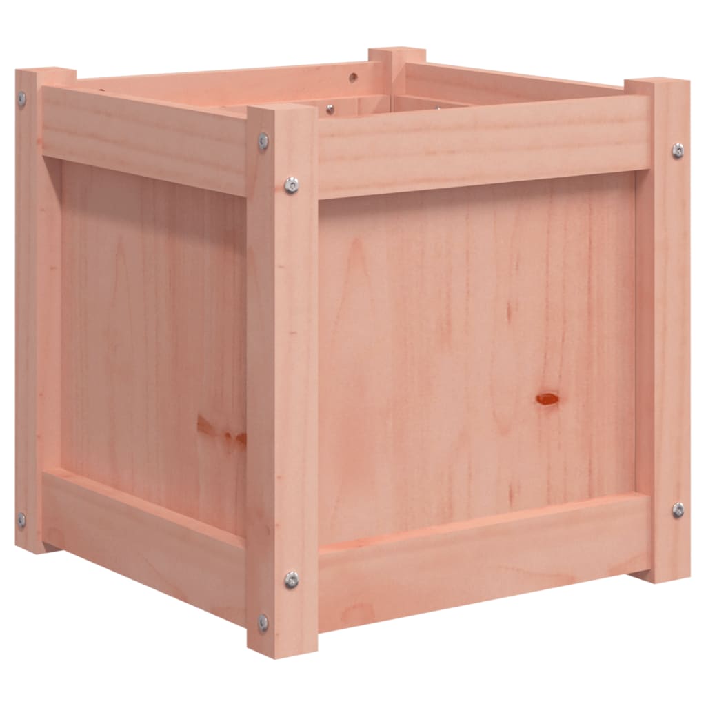 Jardinera Madera Maciza De Abeto Douglas 40x40x40 Cm_0