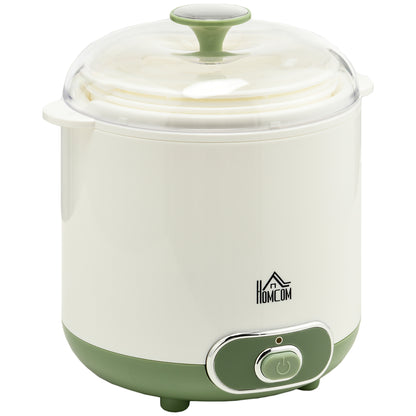 Yogurtera Homcom Pc, Pp Blanco 19.5x17.5x21.4 Cm_0