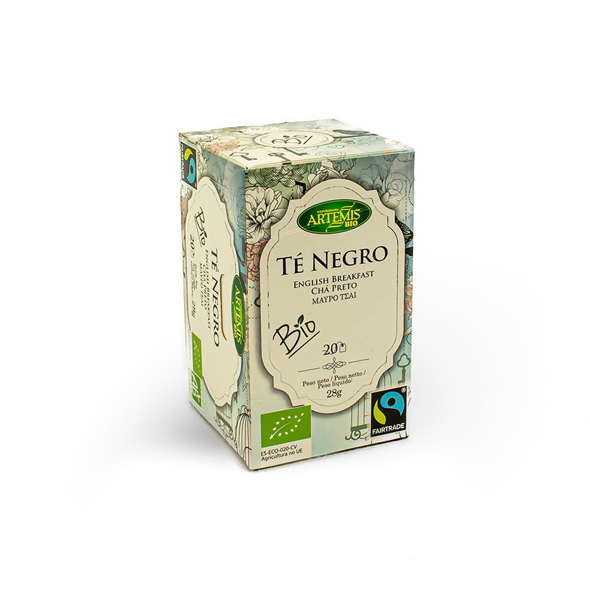 Te Negro (English Breakfast) Eco 20 Filtros Artemisbio