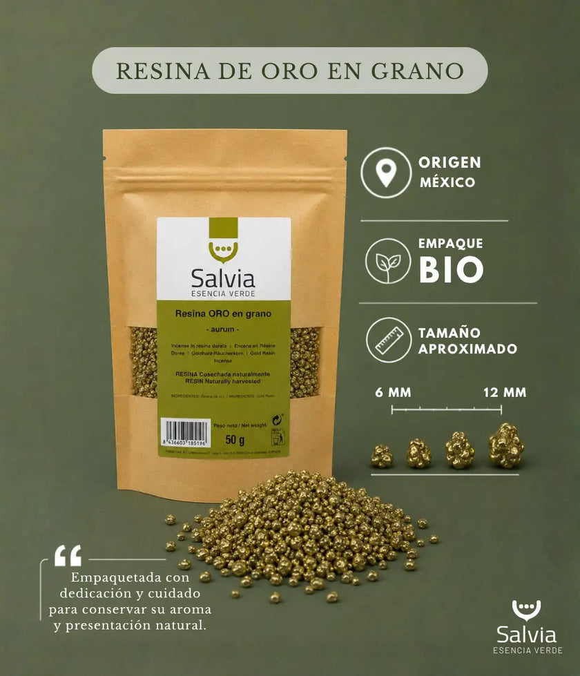 Salvia - Resina Oro En Grano, Granel | 50g_1