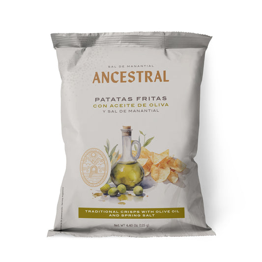 Patatas Fritas En Aceite De Oliva 100% Y Sal De Manantial 50g_0