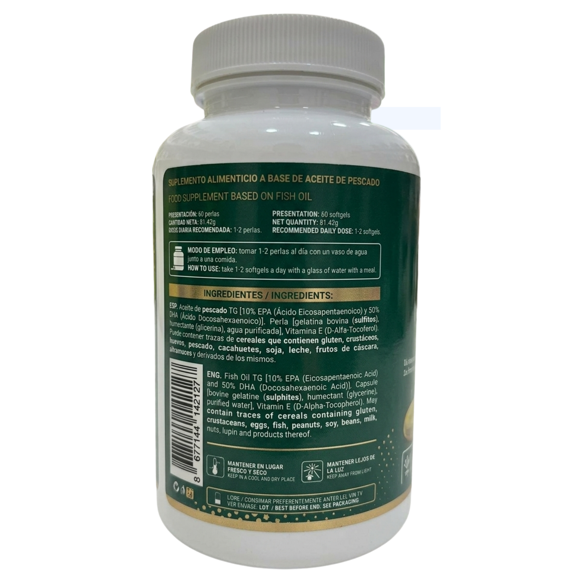 Omega 3 Dha Plus Efne (certificación Ifos™) – 60 Perlas | Forma De Triglicérido (tg)_5