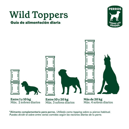 Wild Toppers Salsas Gourmet Ternera Wild Balance 85g
