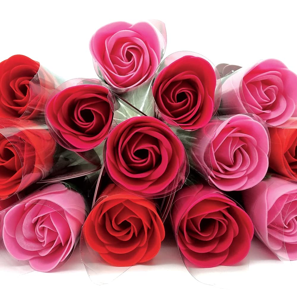 3 Rosas Con Pétalos De Jabón Aromático Para Baño Relax (rosa) - Regalo Original Para Días Especiales - Aroma Atalcado_5
