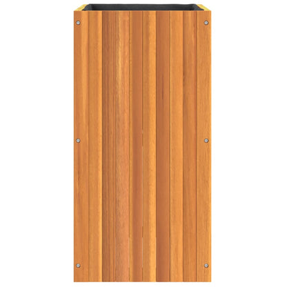 Jardinera De Madera Maciza De Acacia 45x45x90 Cm_5
