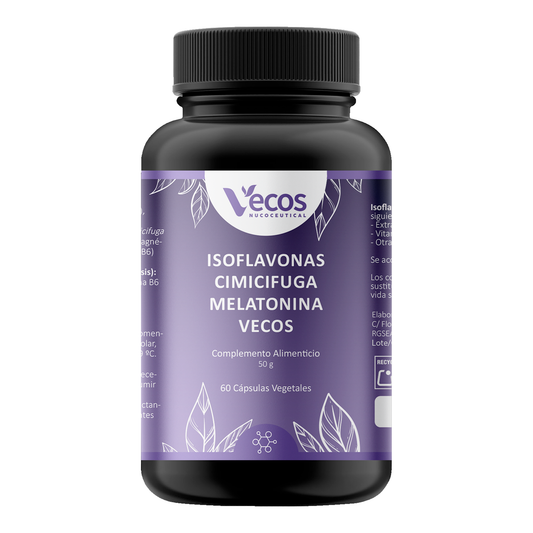 Sebopil Vecos 60 Cápsulas | Para Cuidado De Acné Y Piel Grasa | Zinc, Bardana Y Vitaminas B_0