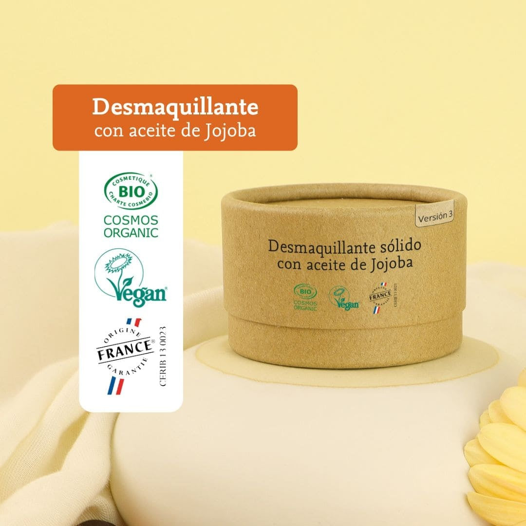 Desmaquillante sólido con aceite de jojoba Comme Avant 40 g