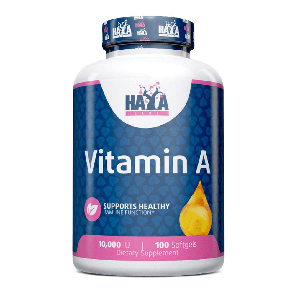 Vitamina A 10.000iu - 100 Softgels - Vitaminas - Haya Labs_0