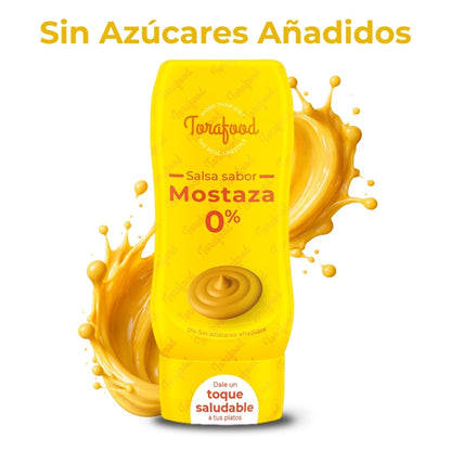 Salsa Zero Mostaza Torafood 330ml