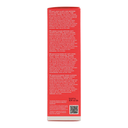 Crema solar antimanchas SPF50 Apivita 50ml