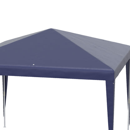 Carpa De Jardín Outsunny 293x293x252 Cm Azul Y Blanco_3
