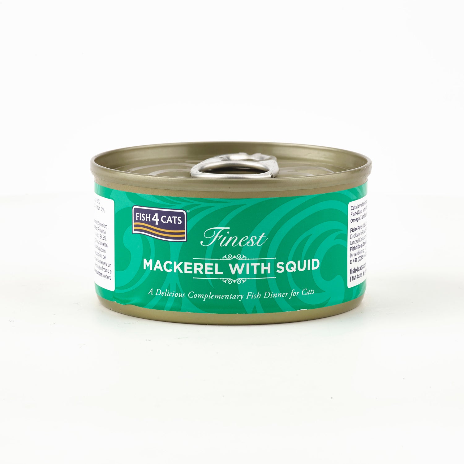 Fish4cats Filete Para Gato – Caballa Con Calamar 70 G (pack De 10)_3