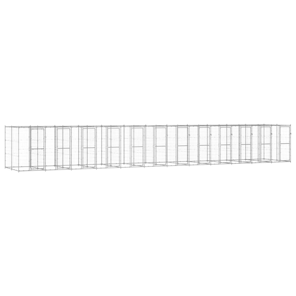 Perrera De Exterior De Acero Galvanizado 29,04 M²_1