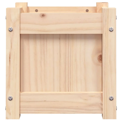 Jardinera Madera Maciza De Pino 31x31x31 Cm_4
