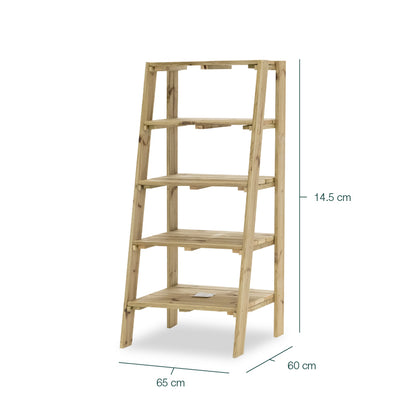 Estantería Expositor De Madera Para Plantas Marion Hortalia_4
