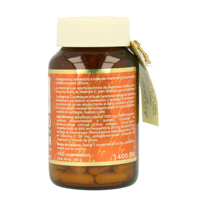 Vitamina C-1000 No Acida  Estado Puro Tongil 100 Comp