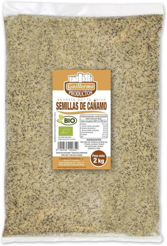 Semillas De Cáñamo Bio - 2 Kg, Bolsa_0
