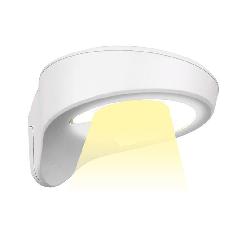 Aplique Solar 1,8w 155lm 6.500k Con Sensor Color Blanco Edm_0