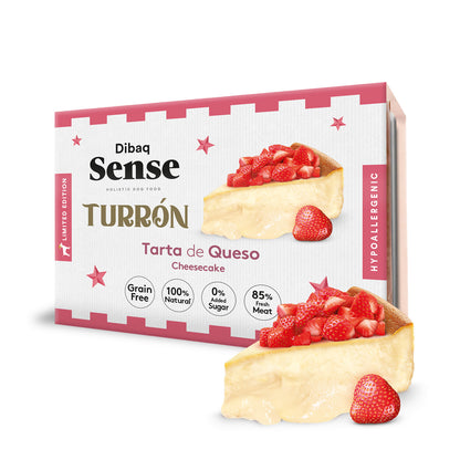Dibaq Sense Turrón Tarta De Queso Para Perros 185g_0