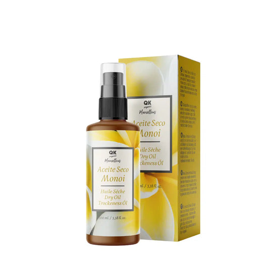 QKnatur - Aceite Seco Monoi. Hidratación Y Nutrición Para La Piel Y El Pelo. Con Una Rápida Absorción - 100 Ml._0