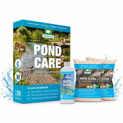 Pond Care - Set Mantenimiento Hasta 20.000l - Algas Lodo Y Turbidez_0