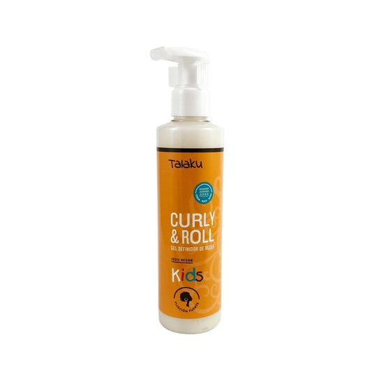 Gel Definidor De Rizos Kids Curly And Roll Talaku 250ml_0